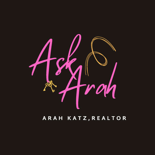 ask arah logo black background
